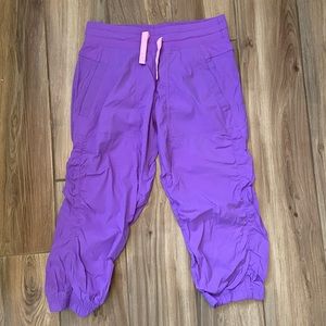 Ivivva Purple Capris!! Size 14!!